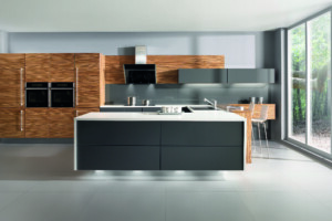 Wood & Matte Combination Wood & Matte Combination European Kitchen Design