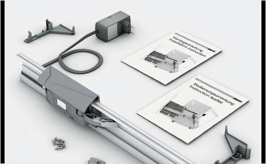 A light touch is all that is needed for the door to open magically. Power Assisted Opening System