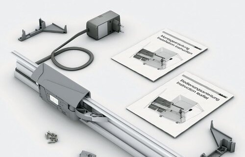 A light touch is all that is needed for the door to open magically. Power Assisted Opening System